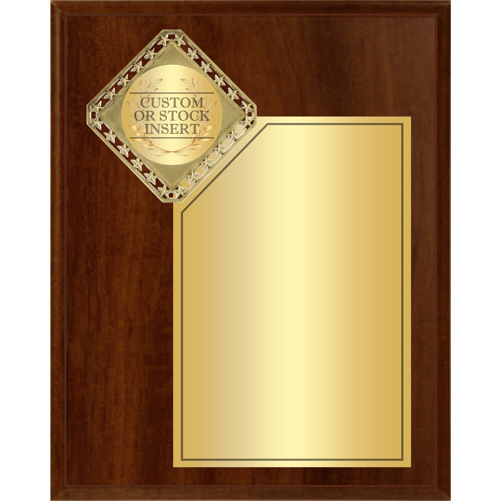 Diamond Medallion Plaque