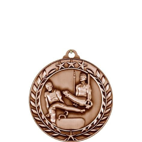 Wreath Antique Medallion - Athletics