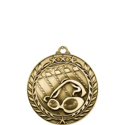 Wreath Antique Medallion - Athletics