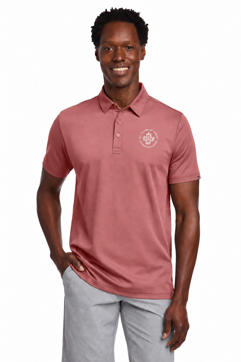 St. Clare TravisMathew Bayfront Solid Polo – Men’s