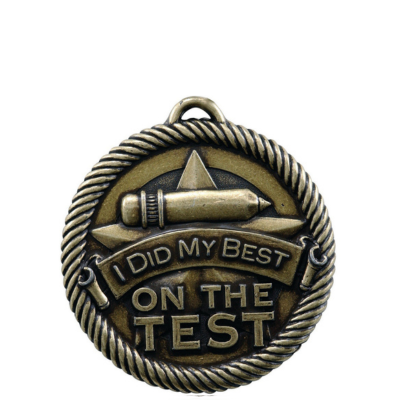 Scholastic Medal: Did My Best On Test