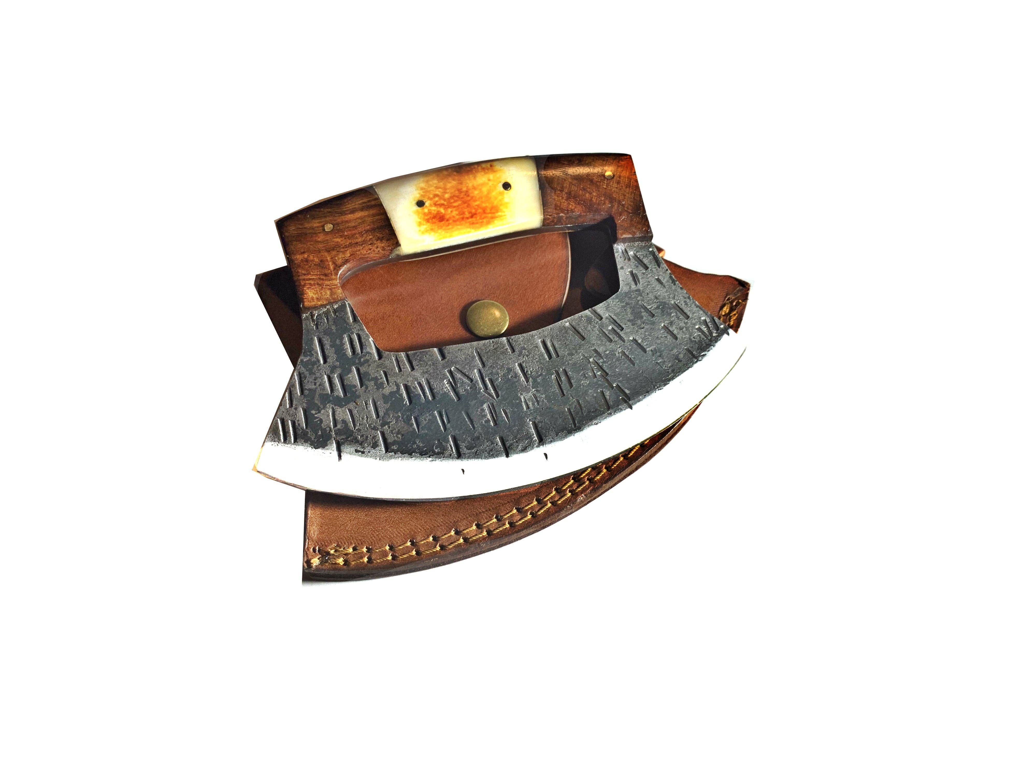 Custom Hand Forged Alaskan ULU Knife