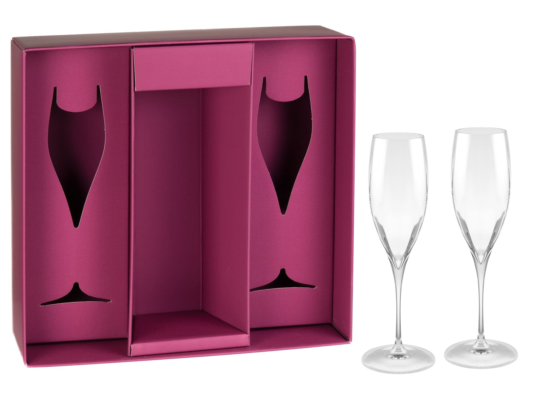 Personalized Champagne Flute Gift Set – Set of 2