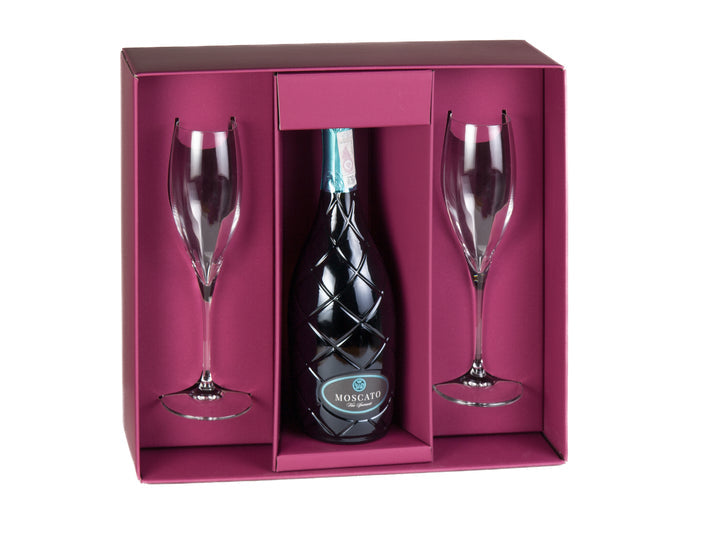 Personalized Champagne Flute Gift Set – Set of 2