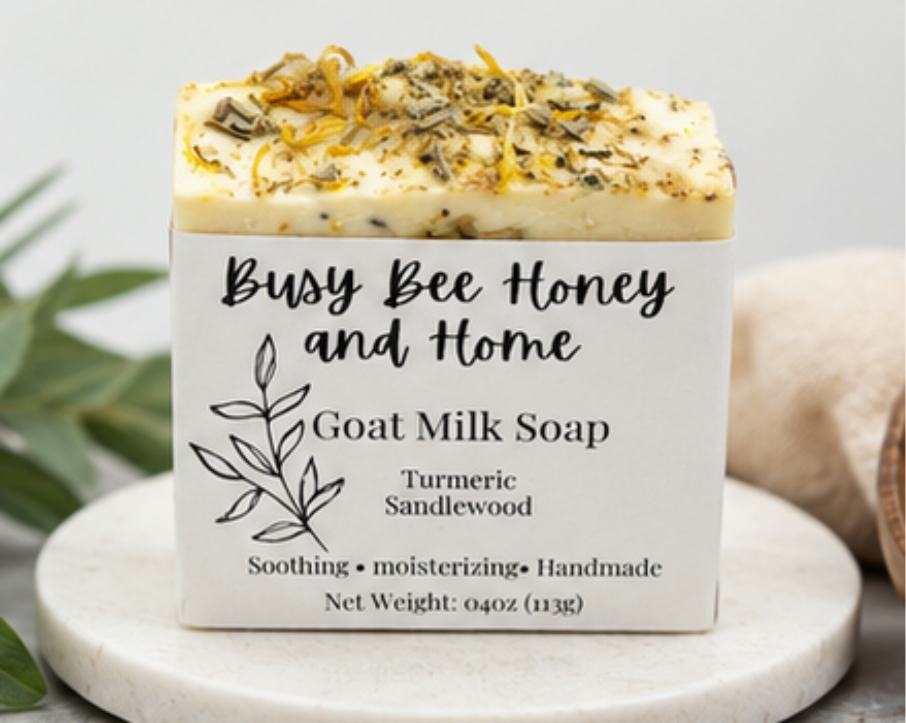 Busy Bee Handmade Goat Milk Soap Collection