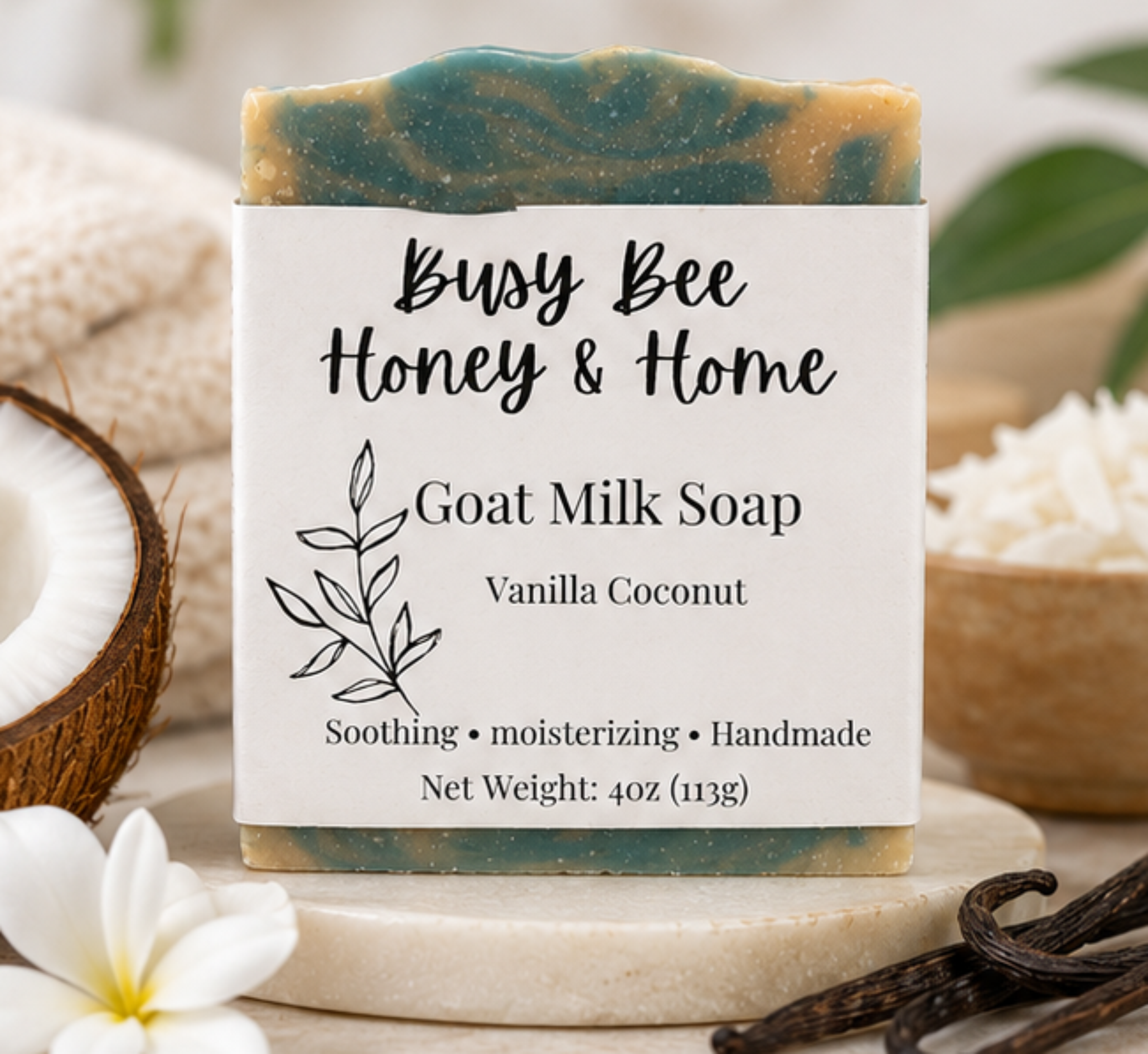 Busy Bee Handmade Goat Milk Soap Collection