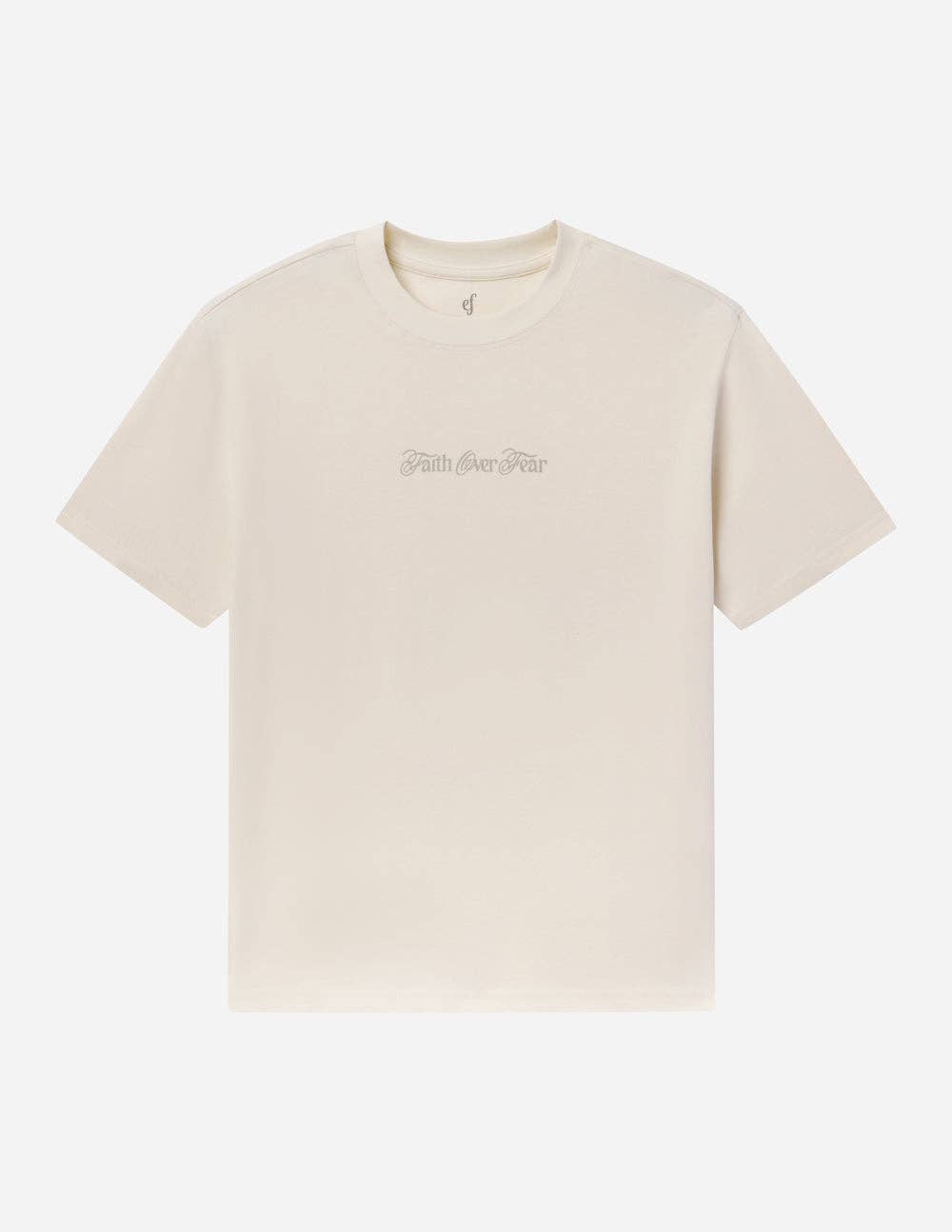 Faith Over Fear Taupe Unisex Tee