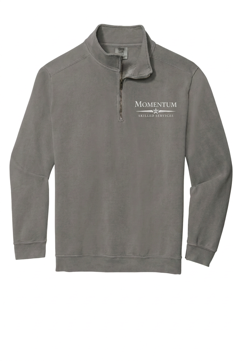 Grey with higher logo placement