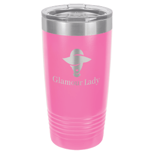 Polar Camel 20 oz. Vacuum Insulated Ringneck Tumbler with Clear Lid