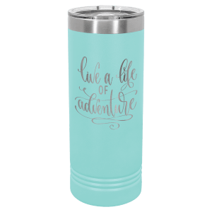 Polar Camel 22 oz. Skinny Tumbler with Slider Lid