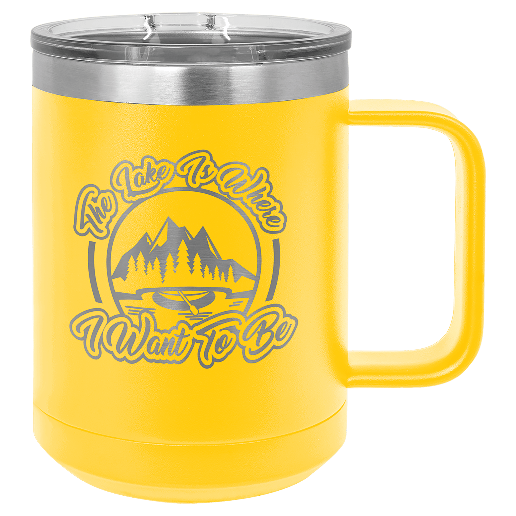 Polar Camel 15 oz. Vacuum Insulated Mug with Slider Lid