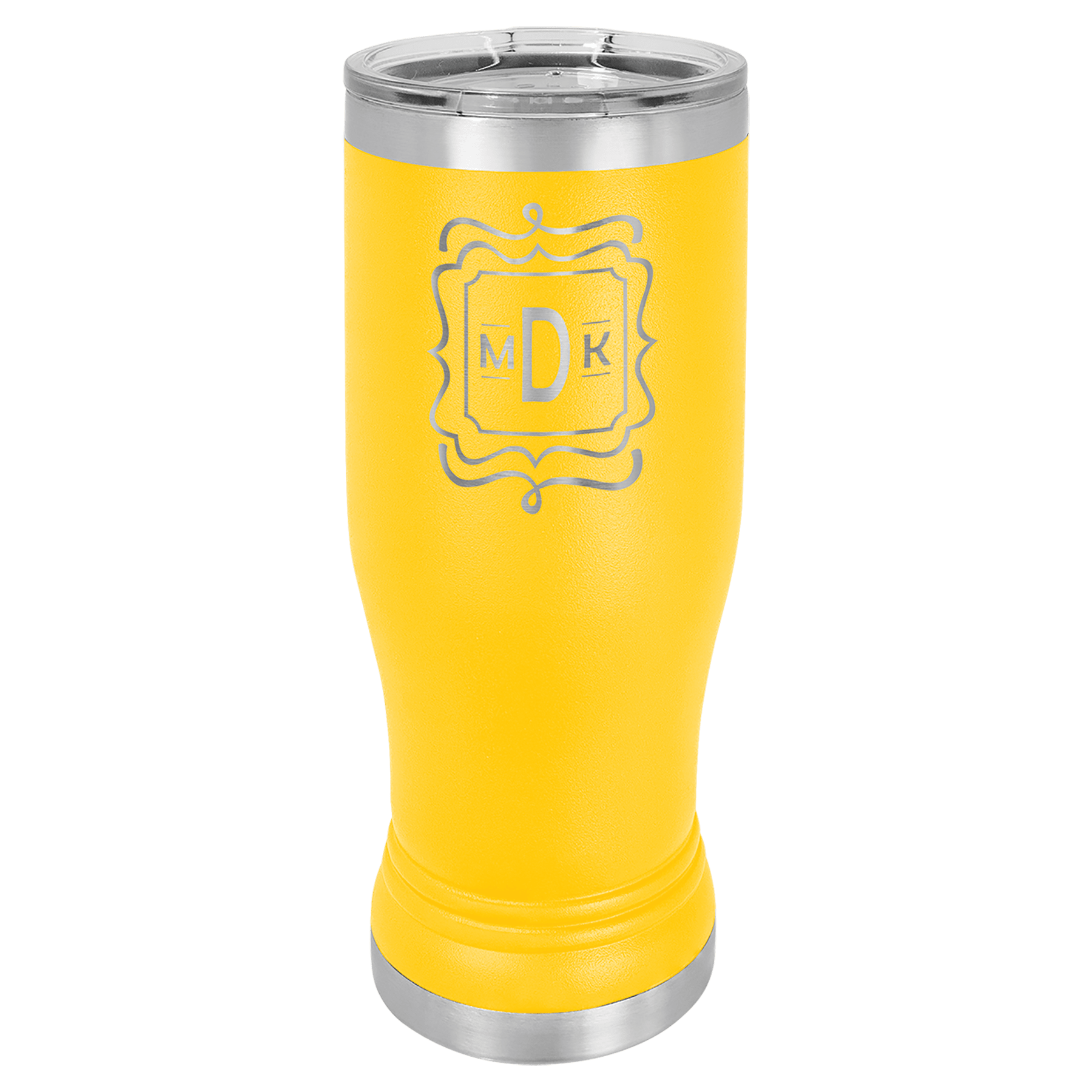 Polar Camel 14 oz. Pilsner with Clear Lid